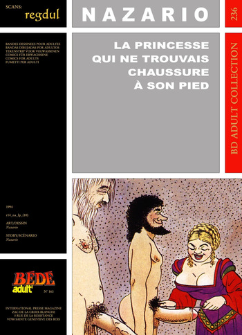 [Bédé Adult 236] Nazario - La Princesse qui ne trouvais chaussure à son pied cover