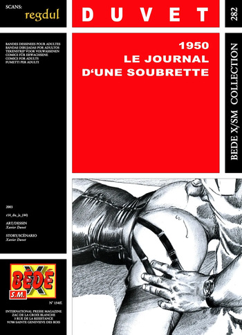 [Bédé X S.M. 282] Xavier Duvet - 1950, le journal d‘une soubrette cover