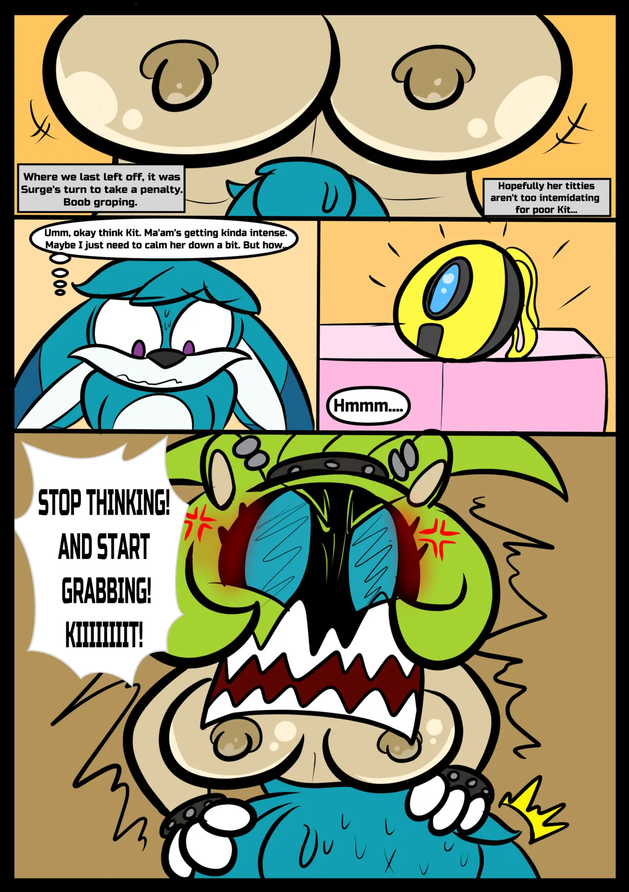 Strip Game! Ft Surge And Kit page 10 full