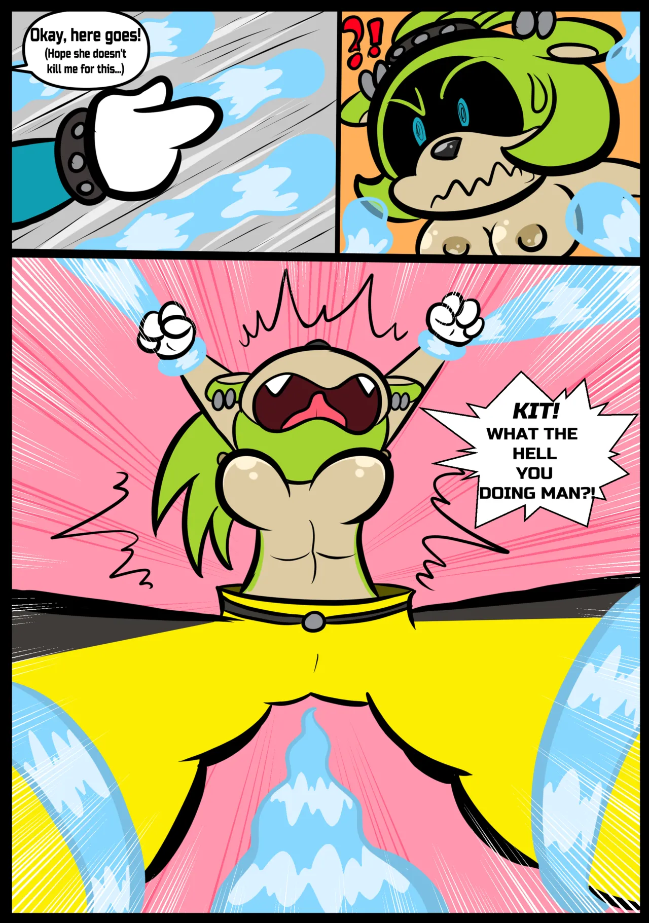 Strip Game! Ft Surge And Kit page 11 full