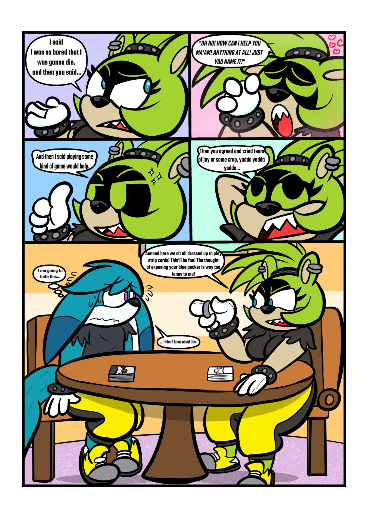 Strip Game! Ft Surge And Kit page 2 full
