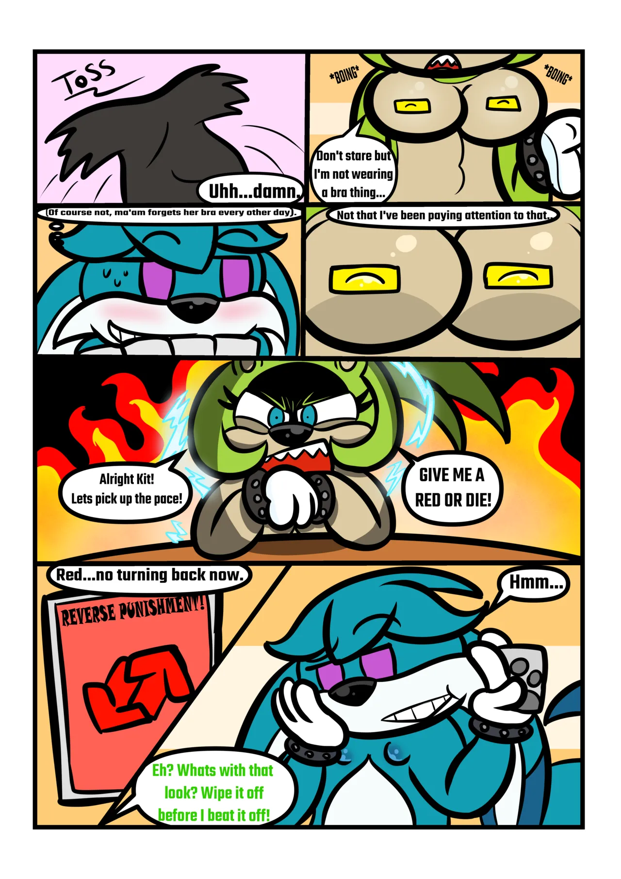 Strip Game! Ft Surge And Kit page 8 full