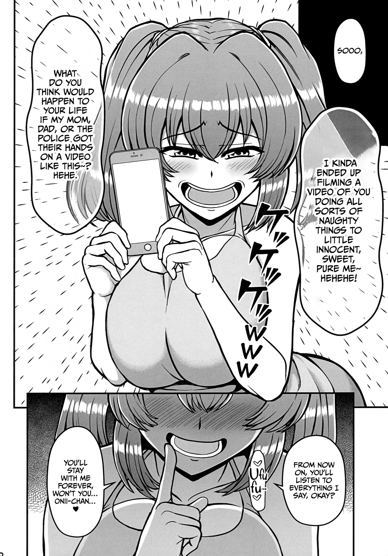 Kazokugurumi de Tsukiai no Aru Tonari no Ie no Hatsuiku shikitta Kuso Namaiki na Mesugaki ga Ore o Shitsuyou ni Chouhatsu shite kite Sorosoro Gaman Dekinai page 11 full