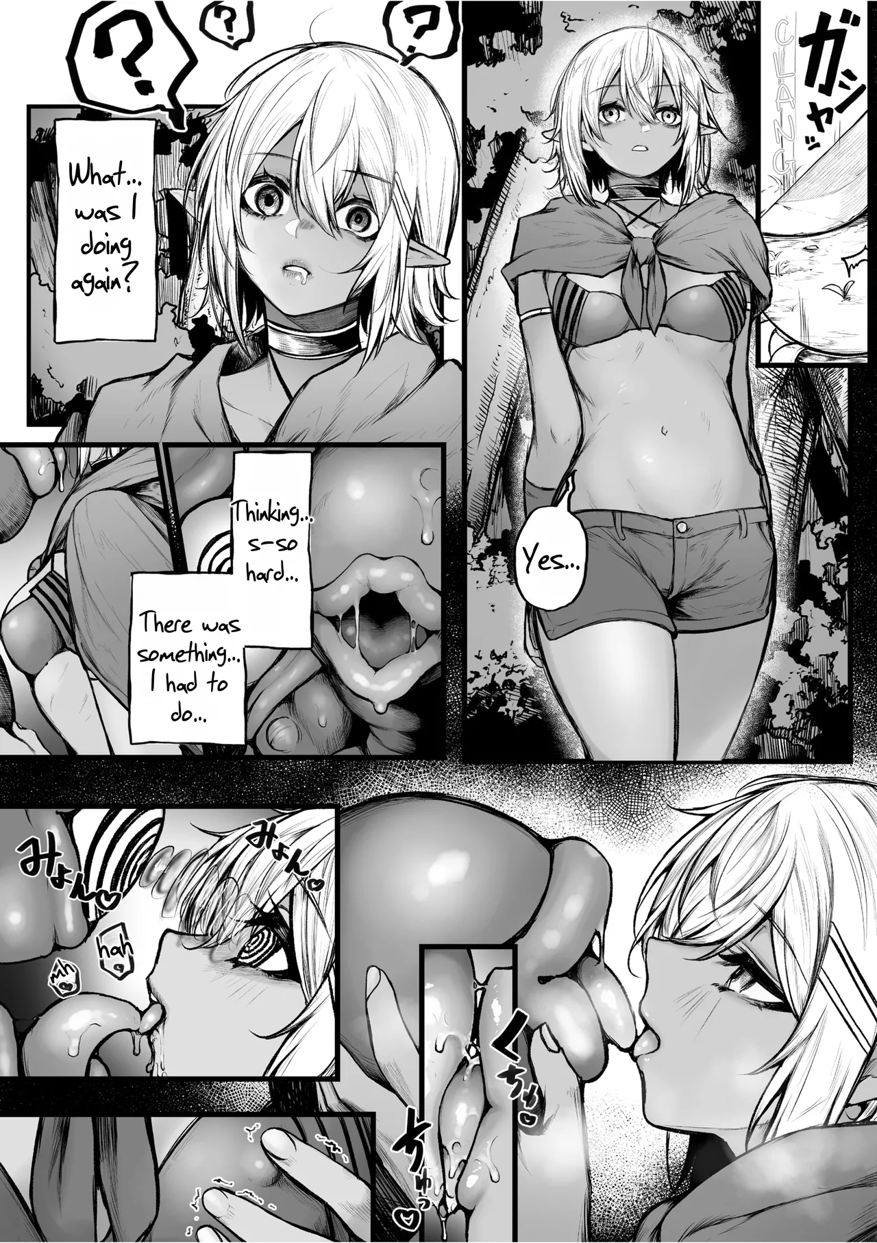 The Story of a Dark Elf Being Turned Into a Mess by Hypnosis page 4 full
