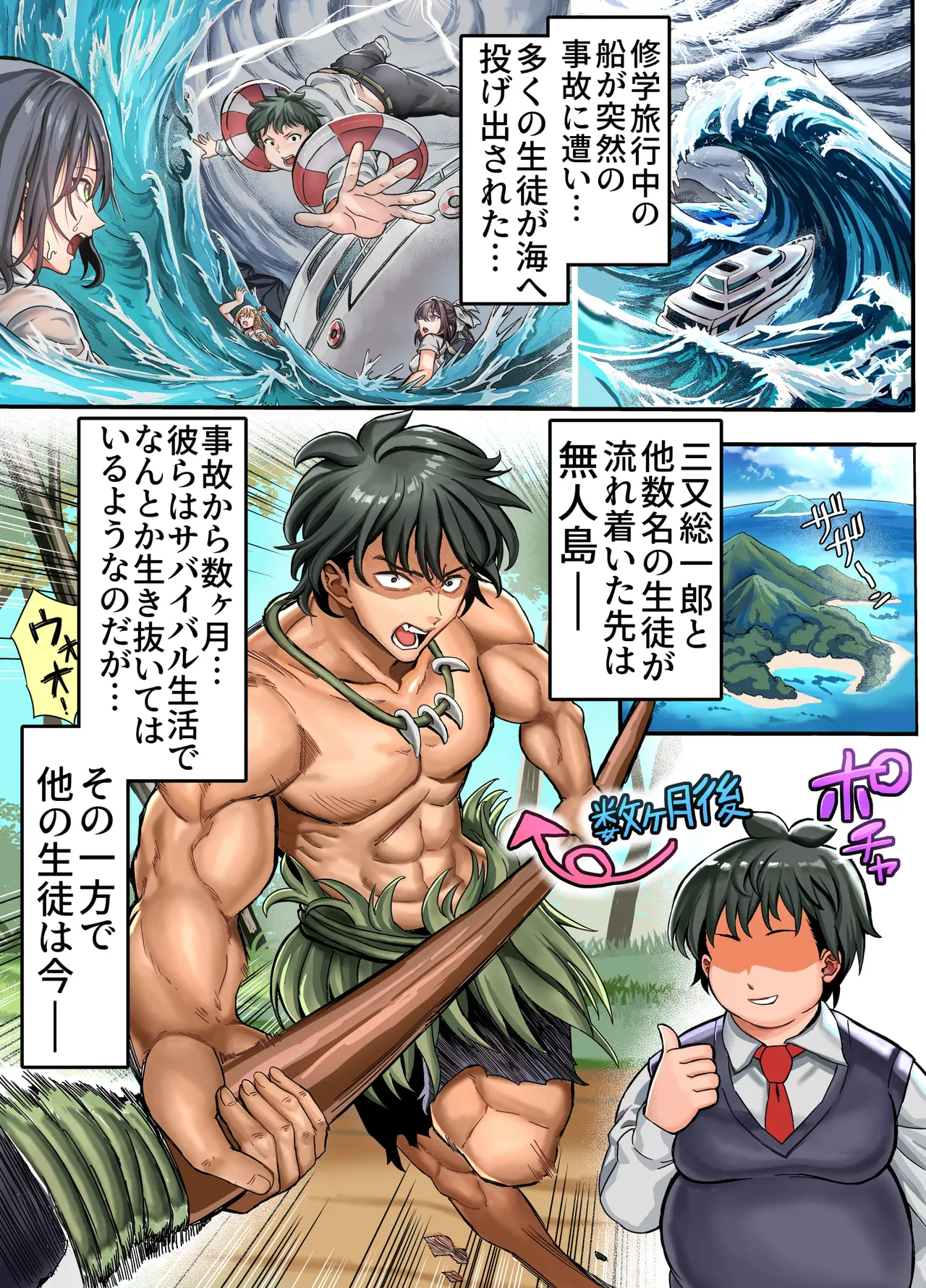 Mujintou Sounan Harem 2 page 4 full