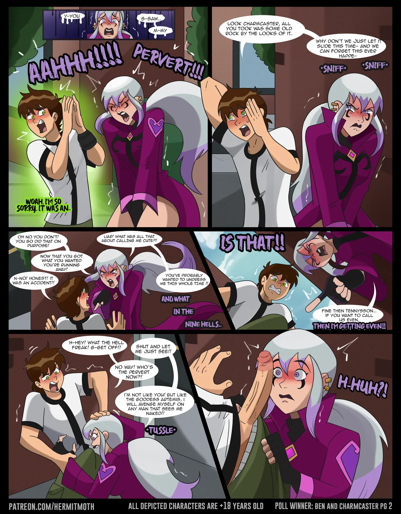 Future Ben 18 Vs CharmCaster: Magical Pacts page 2 full