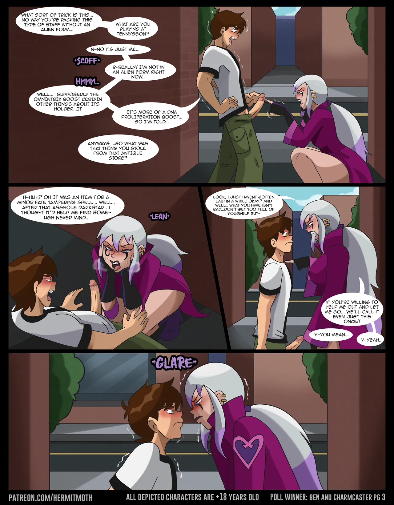 Future Ben 18 Vs CharmCaster: Magical Pacts page 3 full
