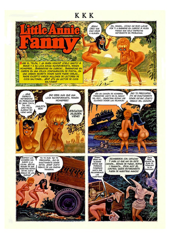 [Will Elder] Little Annie Fanny [Spanish] cover