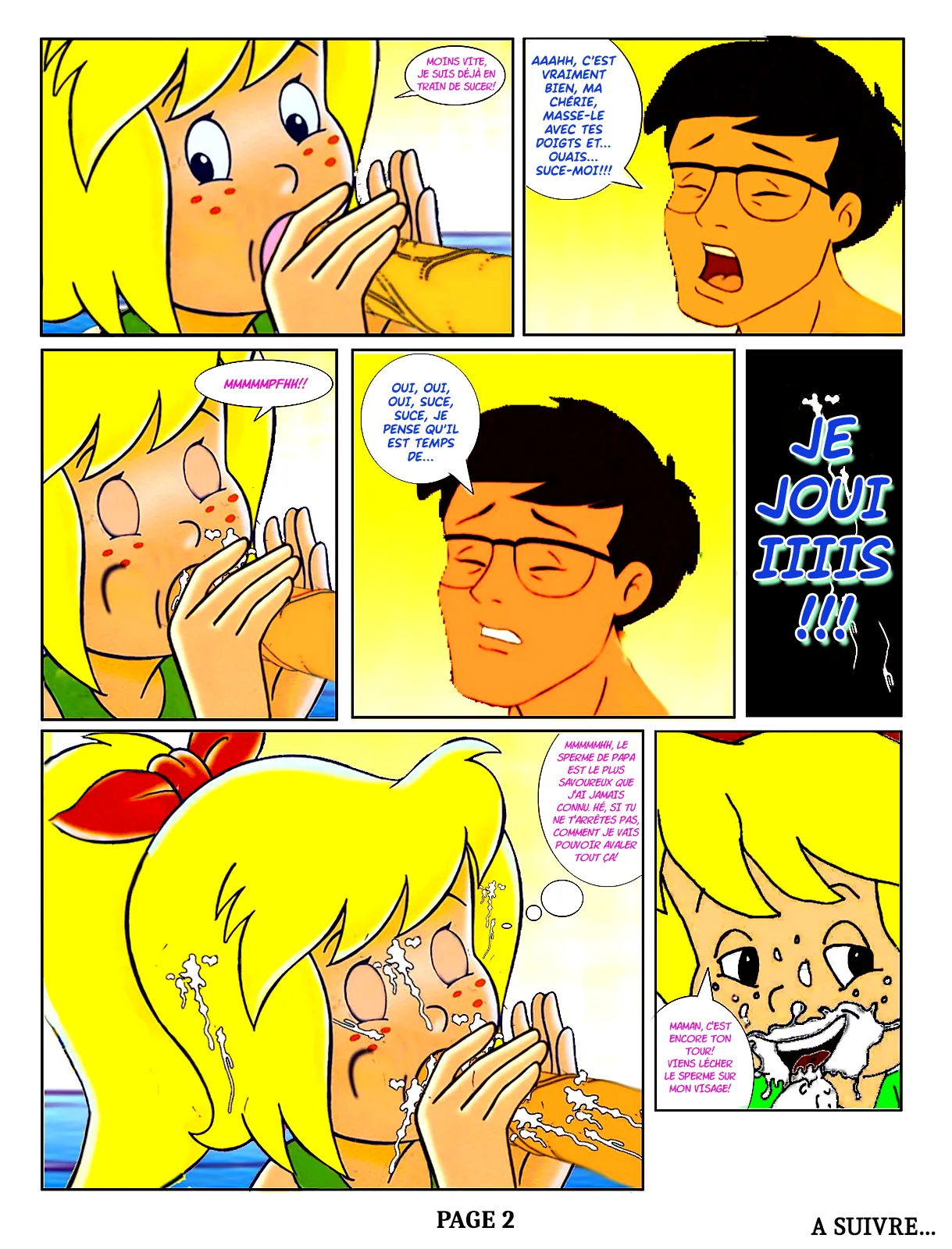 Bibi Blocksberg comics xxx Inceste Sur La Plage page 2 full