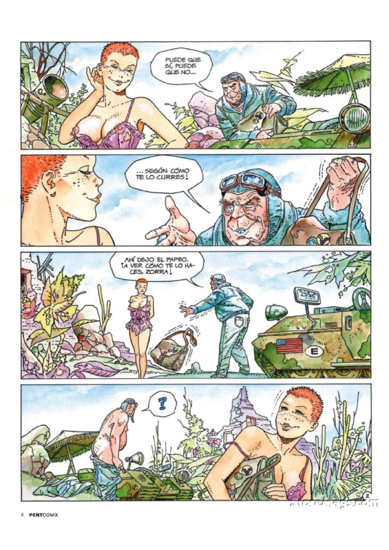 Penthouse Comix #106 page 4 full