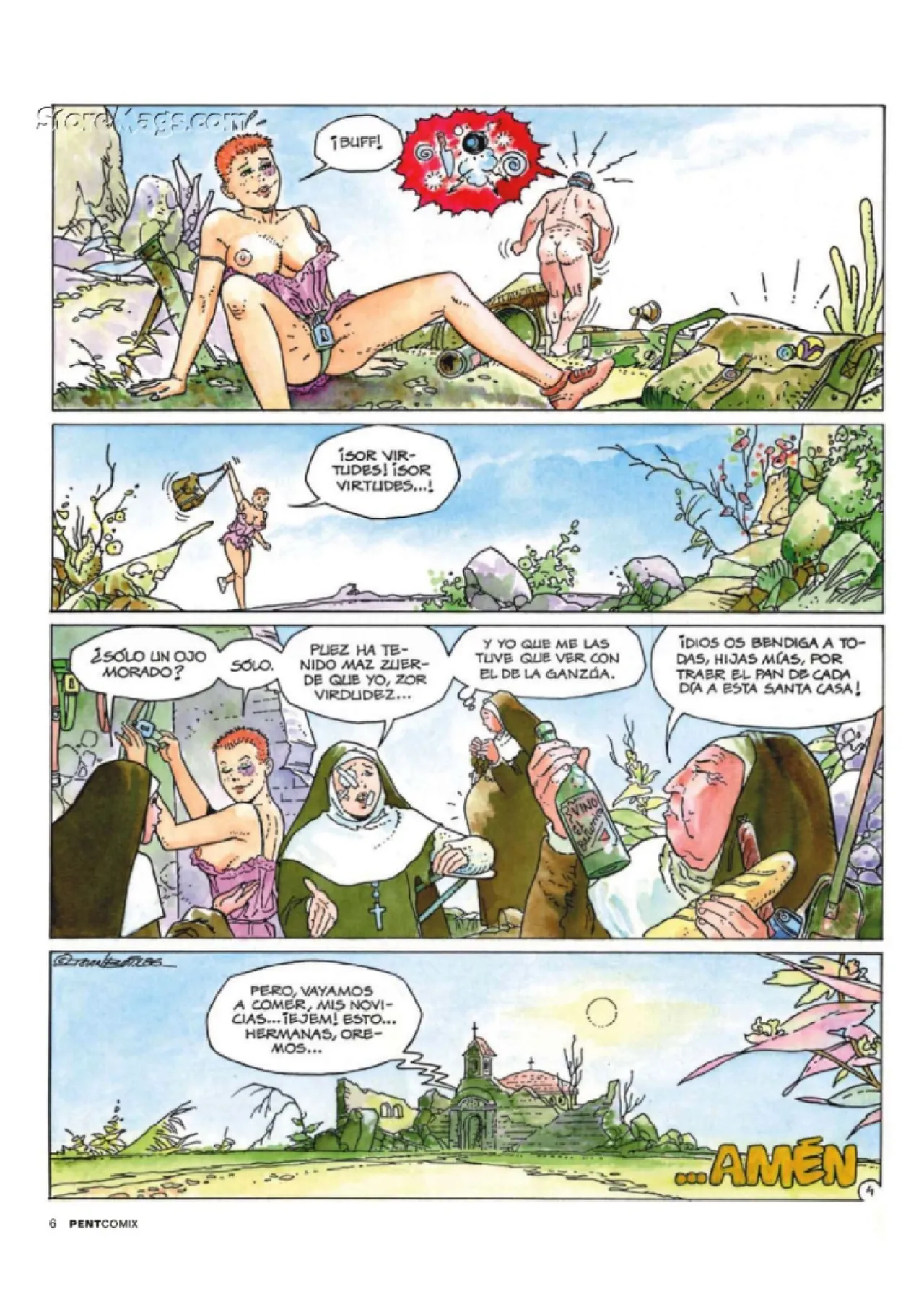 Penthouse Comix #106 page 6 full