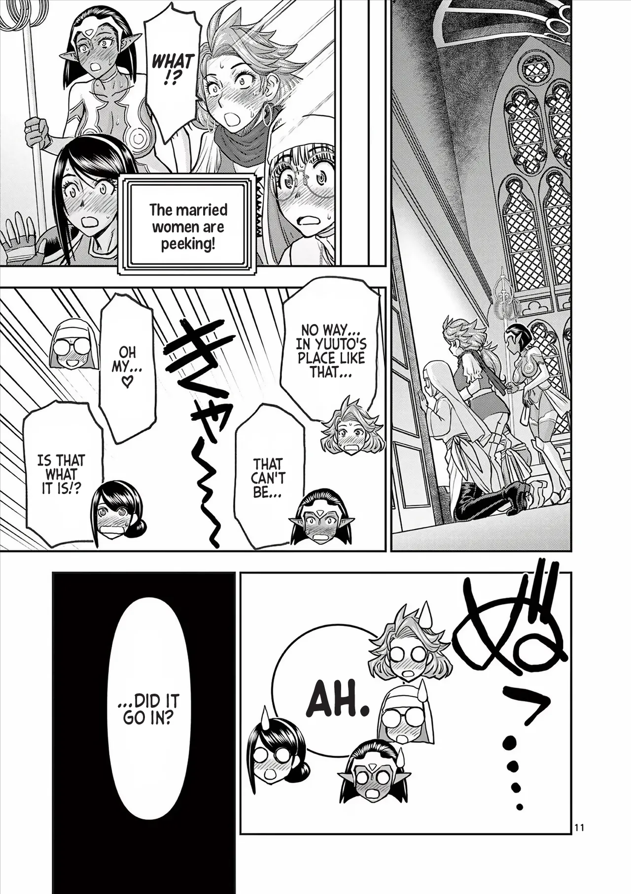 Isekai Furin ll ~Michibika Reshi Hitodzuma Tachi to Bukiyo Tensei Yuusha~vol 04 page 12 full