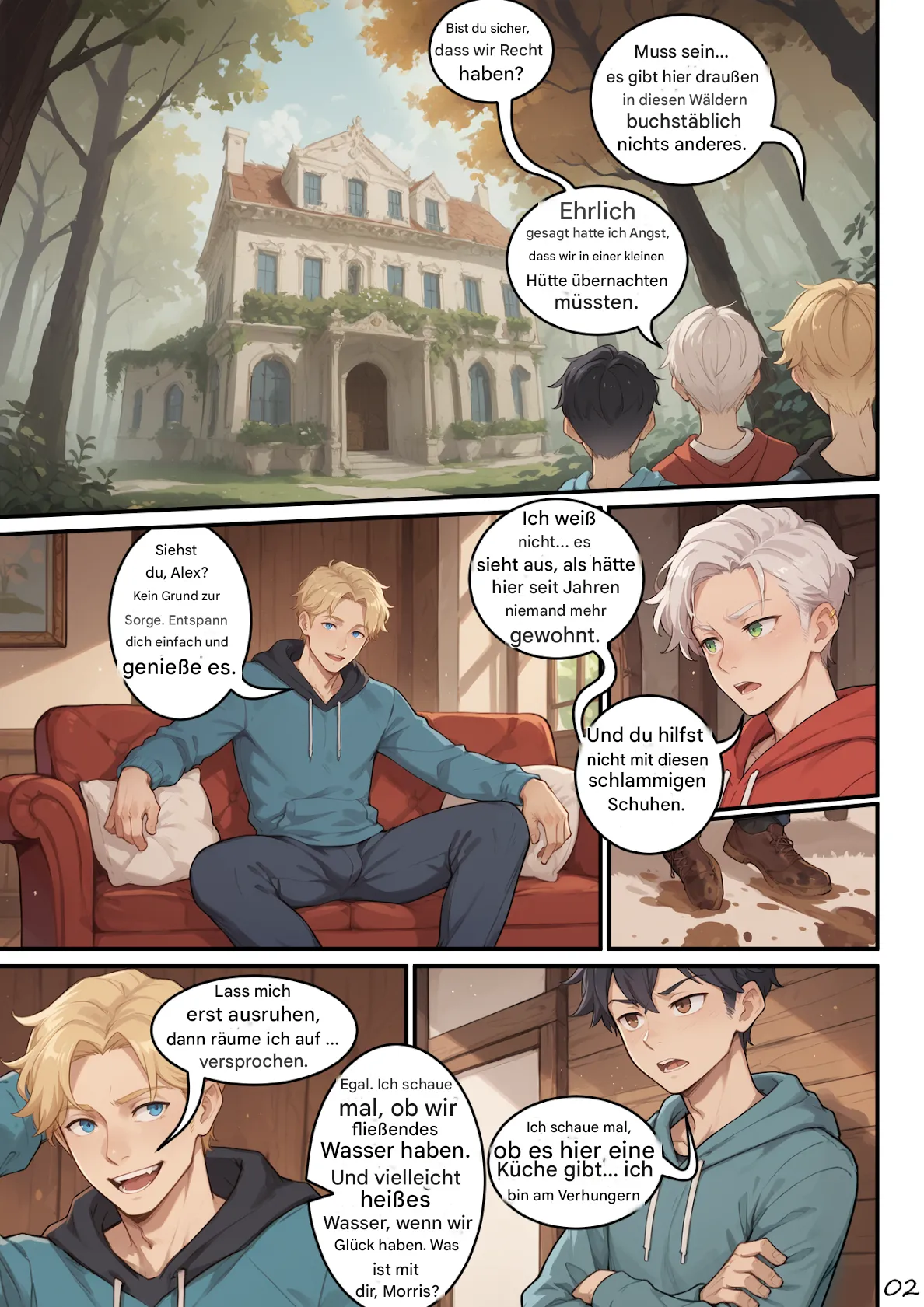 The Tale of Foxglove Manor page 3 full