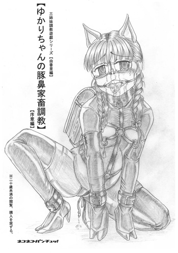 [Nekoneko Panchu!] Yukari-chan no Butabana Kachiku Choukyou Joshou-hen Sanshimai Choukyou Yuugi Shiirizu Yukari-hen cover