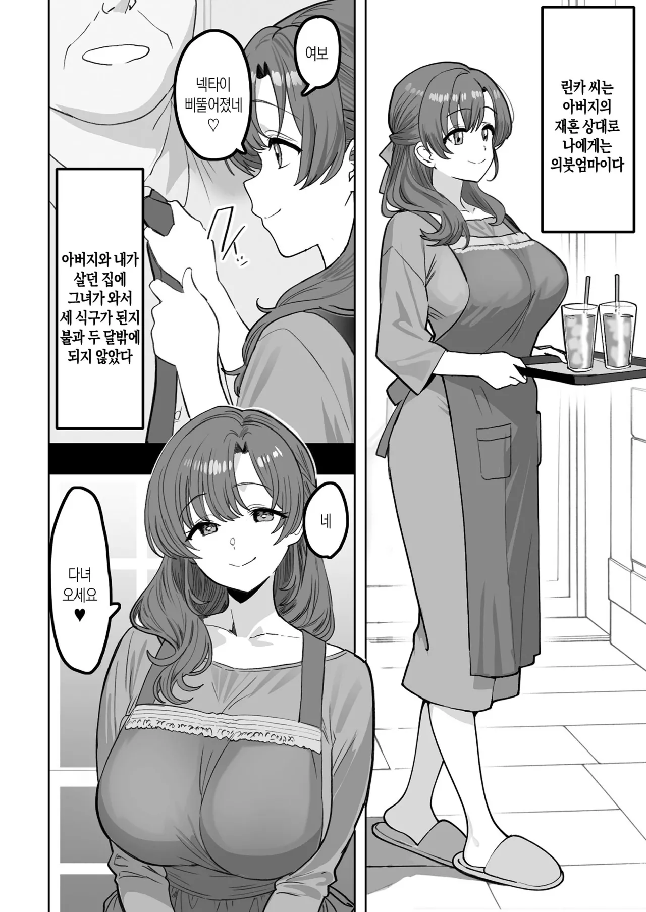 You to Sukebe ni Naru Gibo ga Boku to Ko-tsukuri Shitaku Natta Youdesu | 술에 취하면 음란해지는 의붓엄마는 나랑 아기를 만들고 싶어진 것 같아요 page 3 full