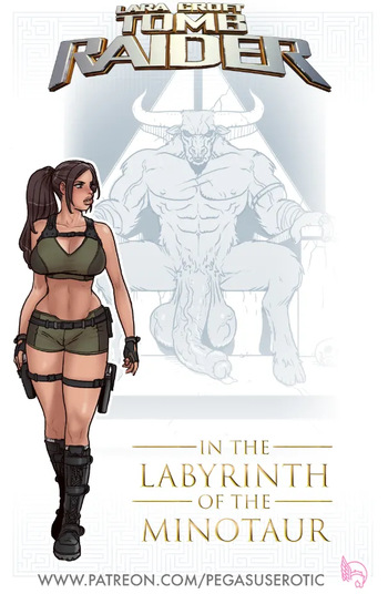 Lara Croft - Labyrinth of the Minotaur EN cover