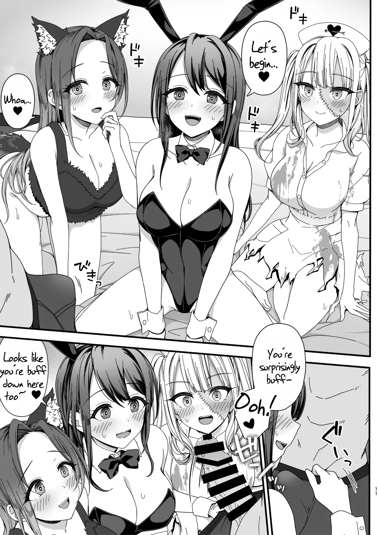 Halloween de Ukareta Gal-tachi ni Saimin Seisai o!! | Hypnotism punishment for the girls having fun on Halloween!! page 11 full