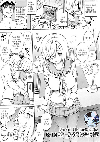 (C90) [SatellitesGO (Satetsu, Aya Shachou)] Name Koukan Goudoushi (Kantai Collection -KanColle-) [Korean] cover