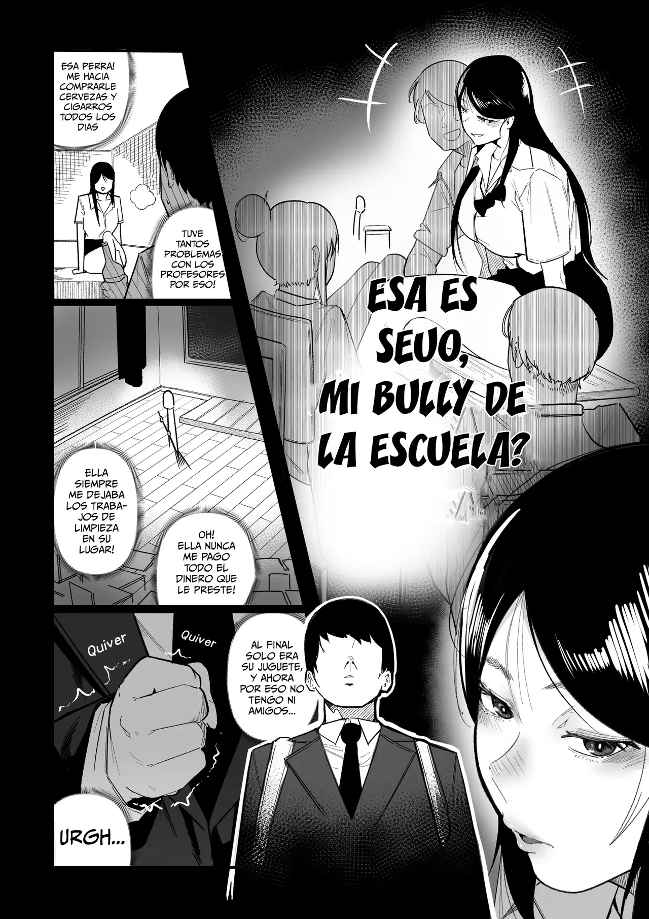 Glamor Furyou Joshi ni Ijimerareta ga Doukyo suru Koto ni Shita｜Viviendo junto con la Bully Tetona page 4 full