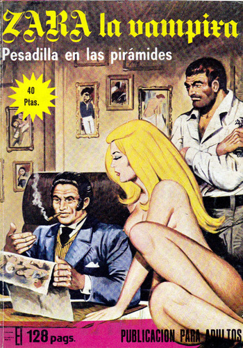 Zara la Vampira #21 (Pesadilla en las pirámides) [Spanish] cover