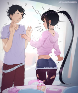 Relax man, she just wants some time