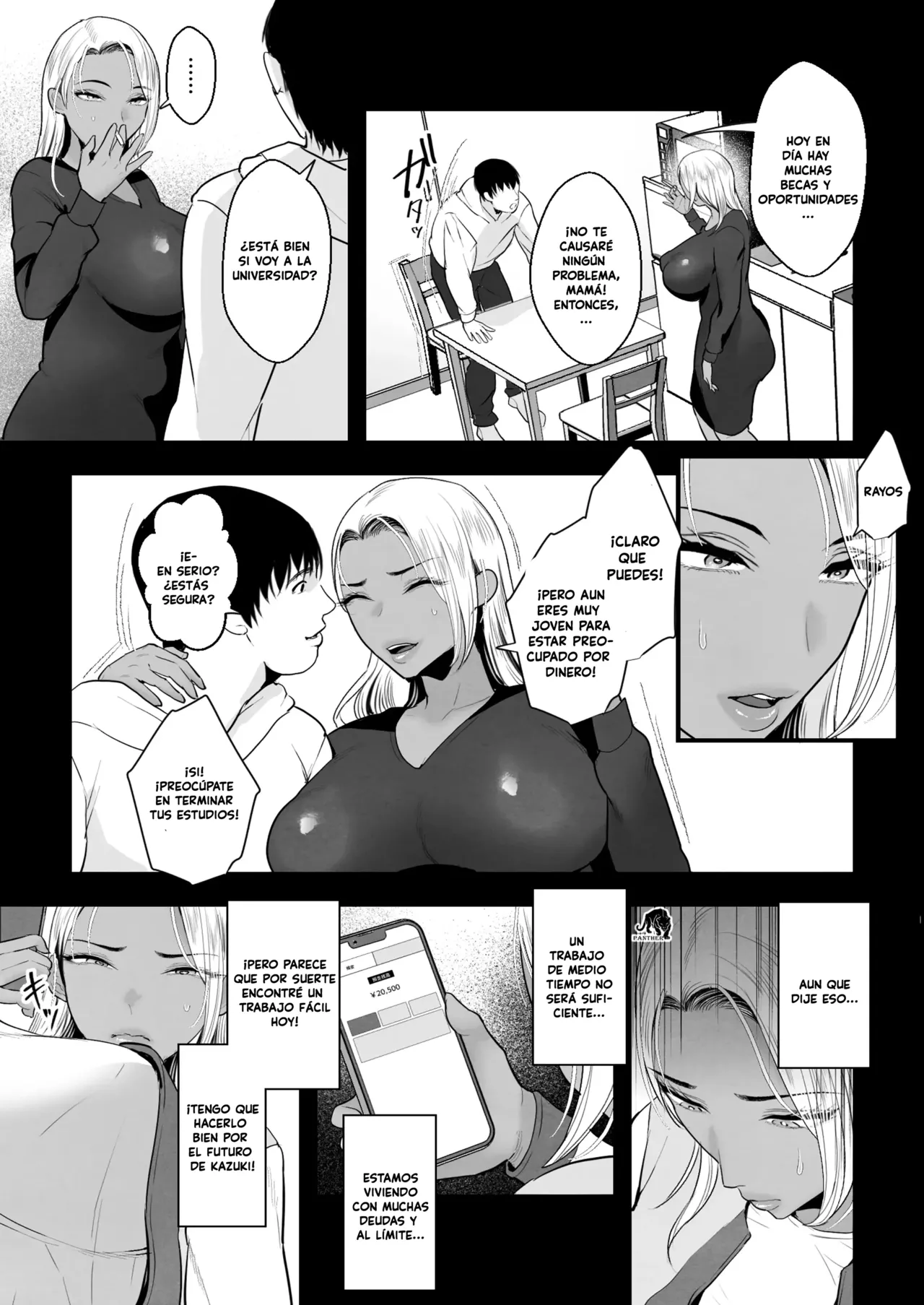 Madre Rubia Gal es engañada para hacer porno con su hijo page 4 full
