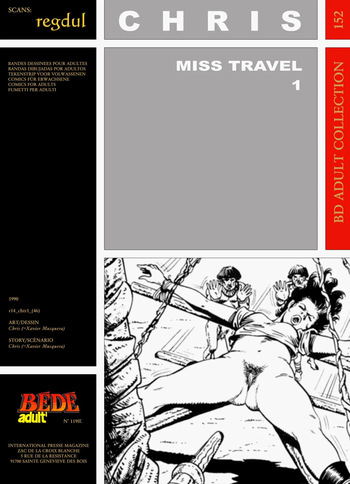 [Bédé Adult 152] Chris [= Xavier Musquera] - Miss Travel #1 cover