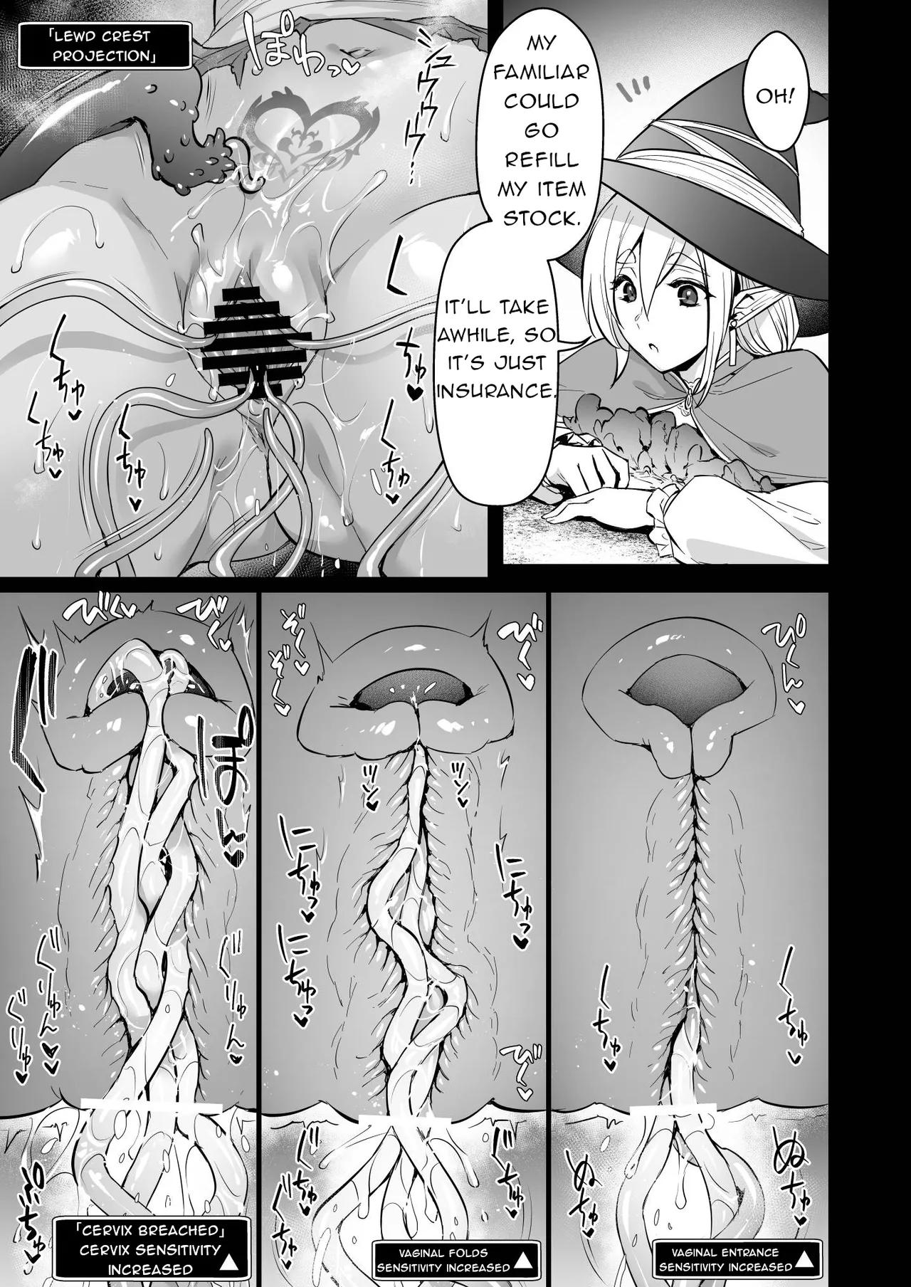 Lv.250 no Mahoutsukai ga Kankakushadan Otoshiana ni Ochite Level Drain de Jinsei ga Owaru made | A Level 250 Mage Falls Into a Sensory Deprivation Pit and Loses Her Humanity to Level Drain page 12 full