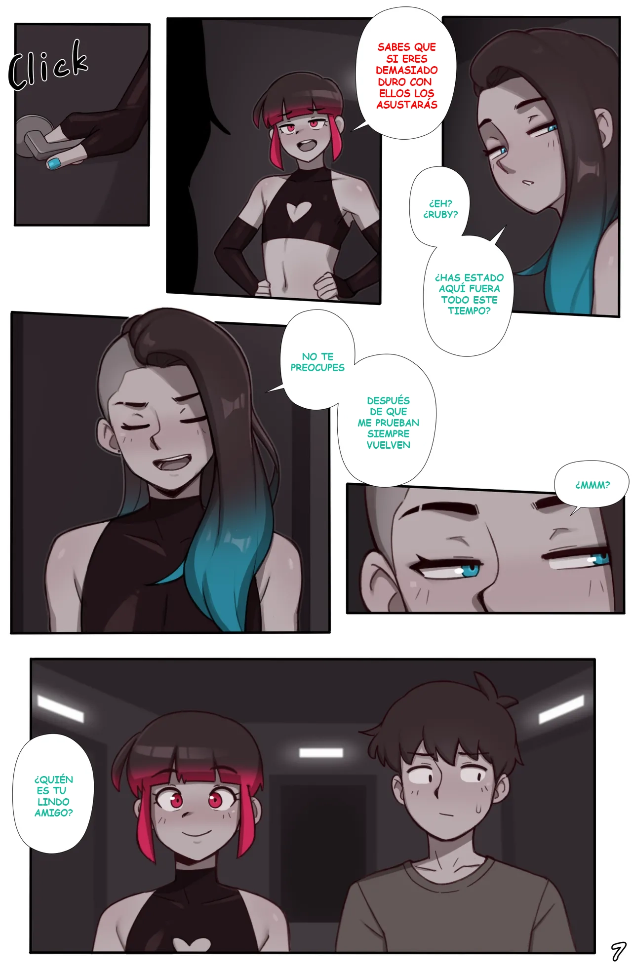 Dross Sapphire Comic page 7 full