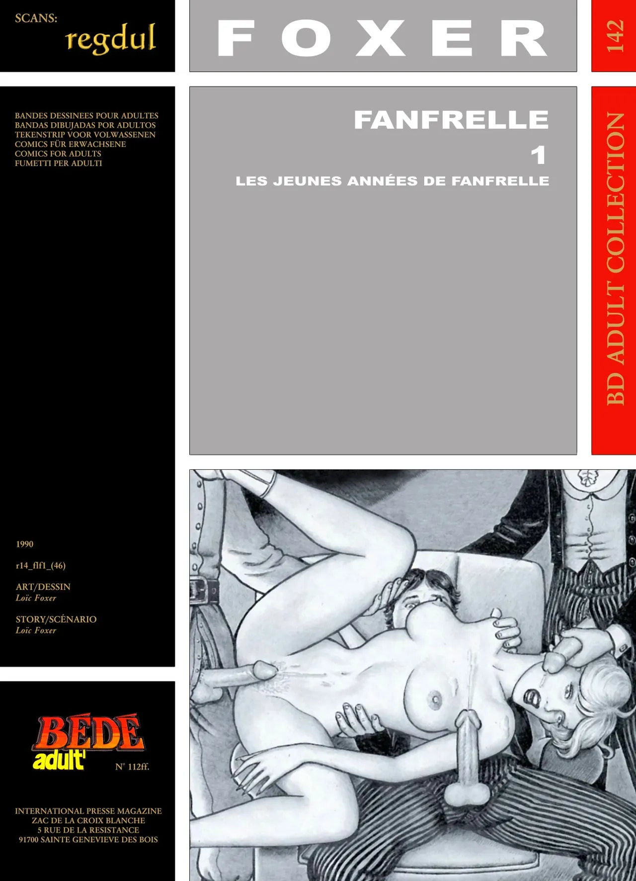 Foxer  - Fanfrelle #1 : Les jeunes années de Fanfrelle page 1 full