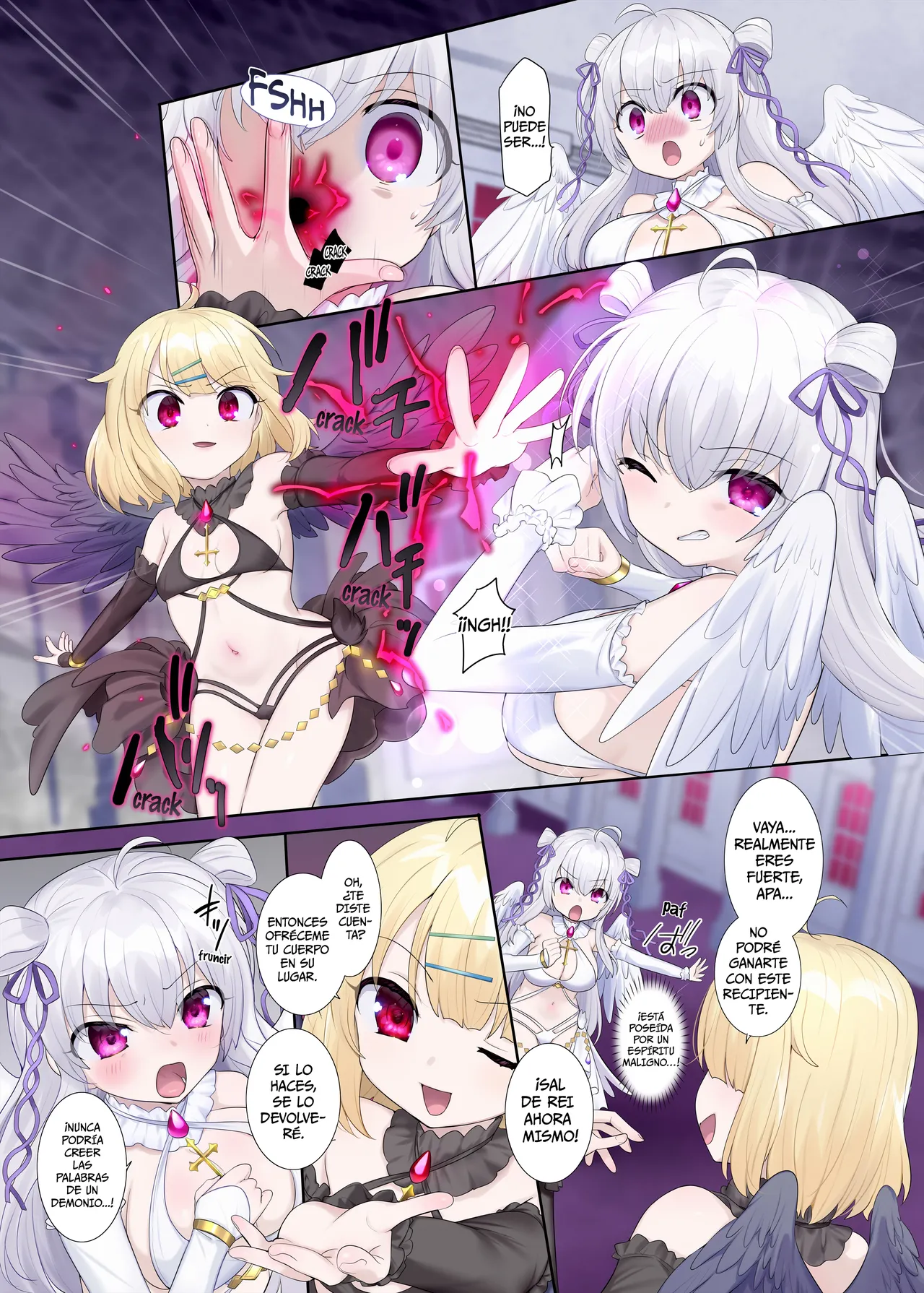 Toraware Tenshi no Akuryou Hyoui | La posesión demoníaca del ángel prisionero page 7 full
