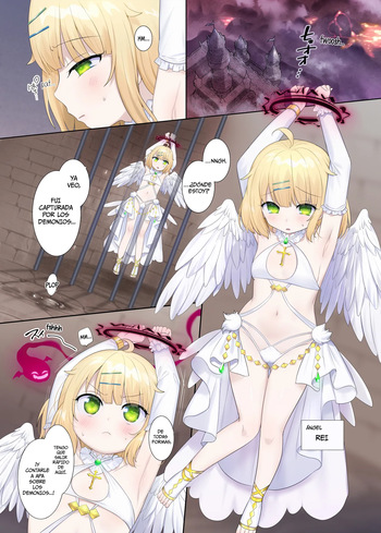 [Hiiragi Popura] Toraware Tenshi no Akuryou Hyoui | La posesión demoníaca del ángel prisionero [Spanish] [Hentai TSF] cover