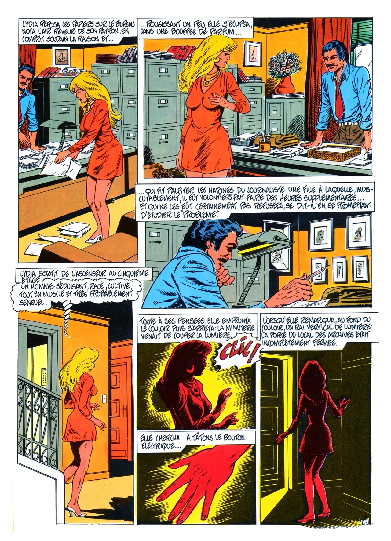 Trébor  & Dominique Verseau  - Le déesse rouge #1 page 6 full