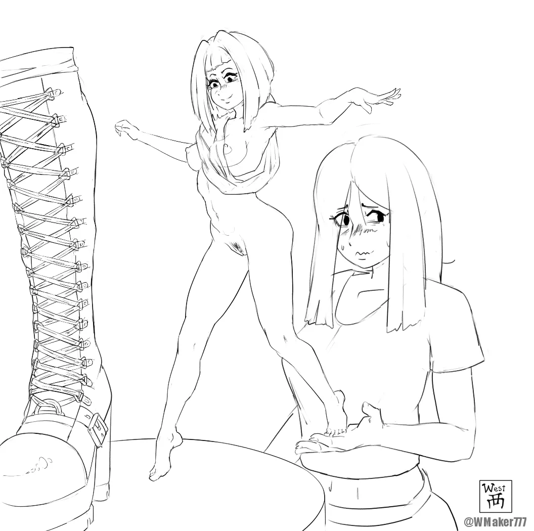 Shrinking Goth Girl page 11 full