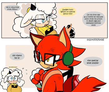 [QuaverDraws (QuaverNSFW)] Lanolin x Gadget cover