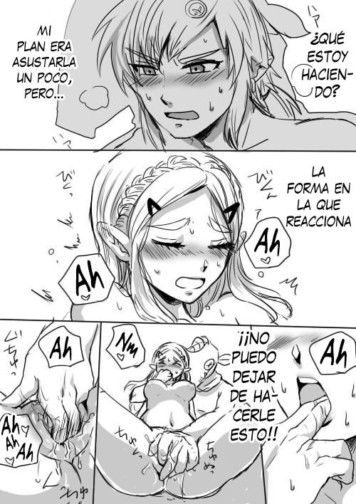 Link to Zelda no Shoshinsha ni Yasashii Sex Nyuumon | Aquí una Pequeña Lección sobre la Relación de Link y Zelda page 7 full