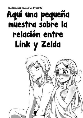 [Wasabi] Link to Zelda no Shoshinsha ni Yasashii Sex Nyuumon | Aquí una Pequeña Lección sobre la Relación de Link y Zelda (The Legend of Zelda: Breath of the Wild) [Español] [Traducciones necesarias] cover