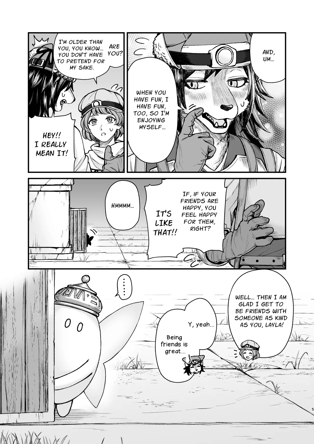 Seirei ni Hayasa Reru Hanashi | A Package from a Genie page 4 full