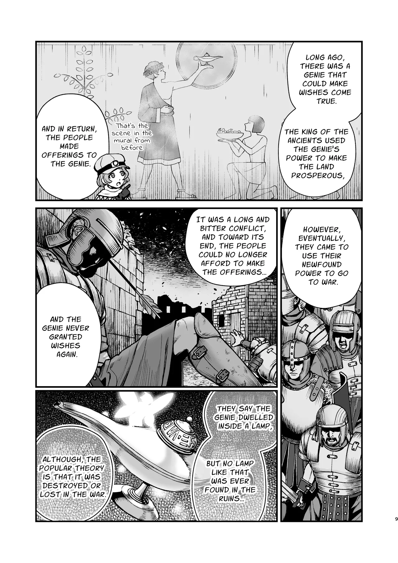 Seirei ni Hayasa Reru Hanashi | A Package from a Genie page 8 full