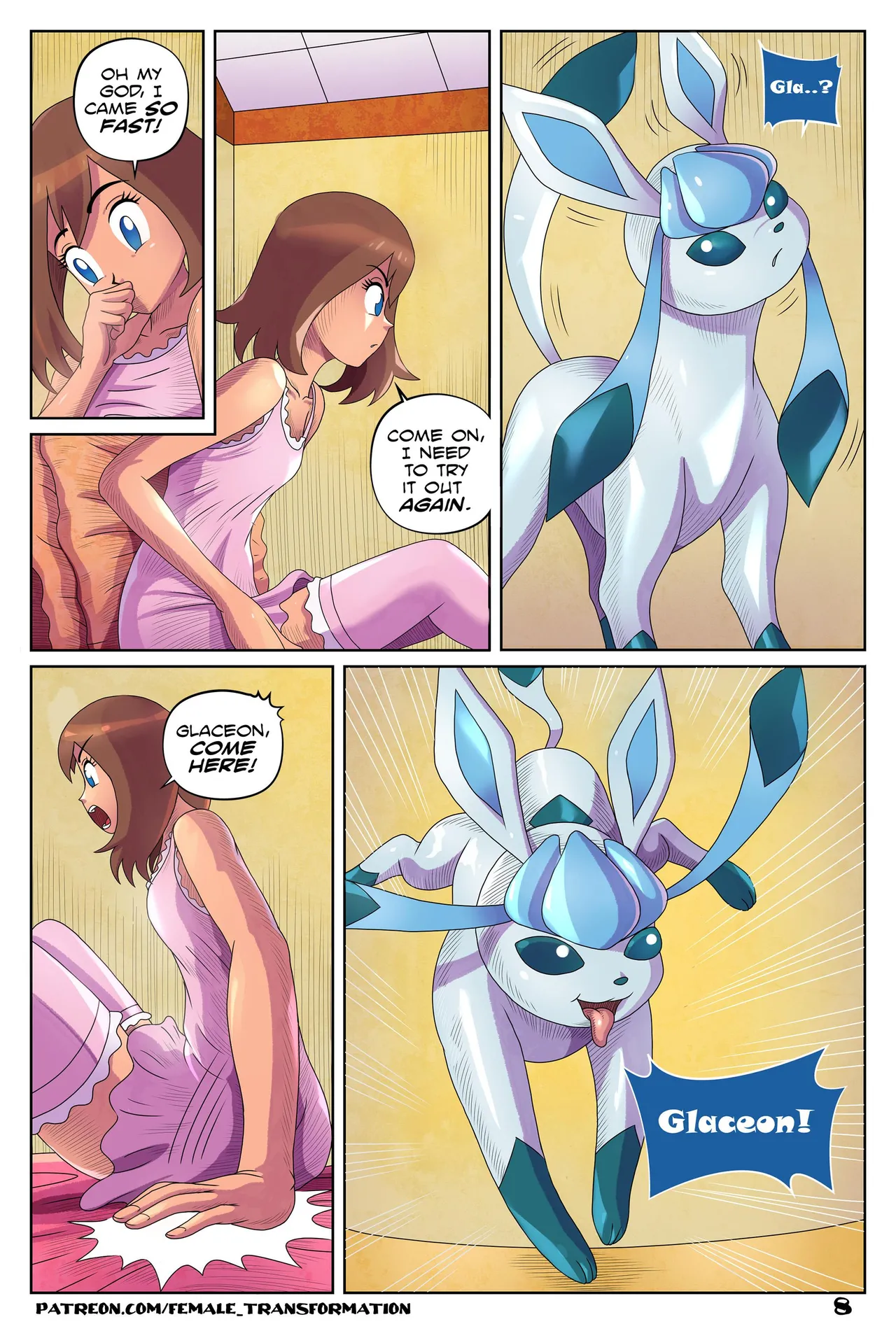 Glaceon's mysterious power page 11 full