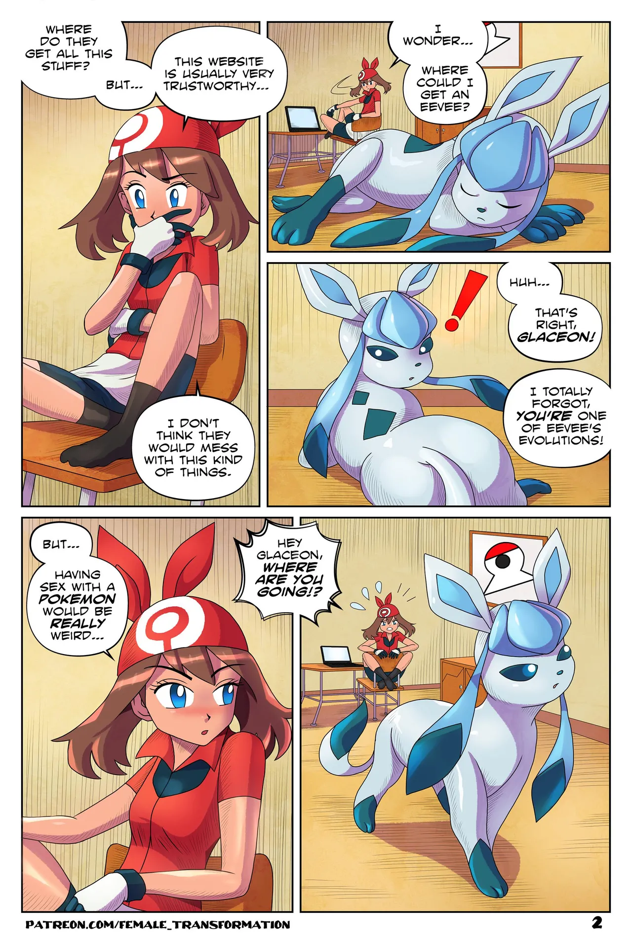 Glaceon's mysterious power page 5 full
