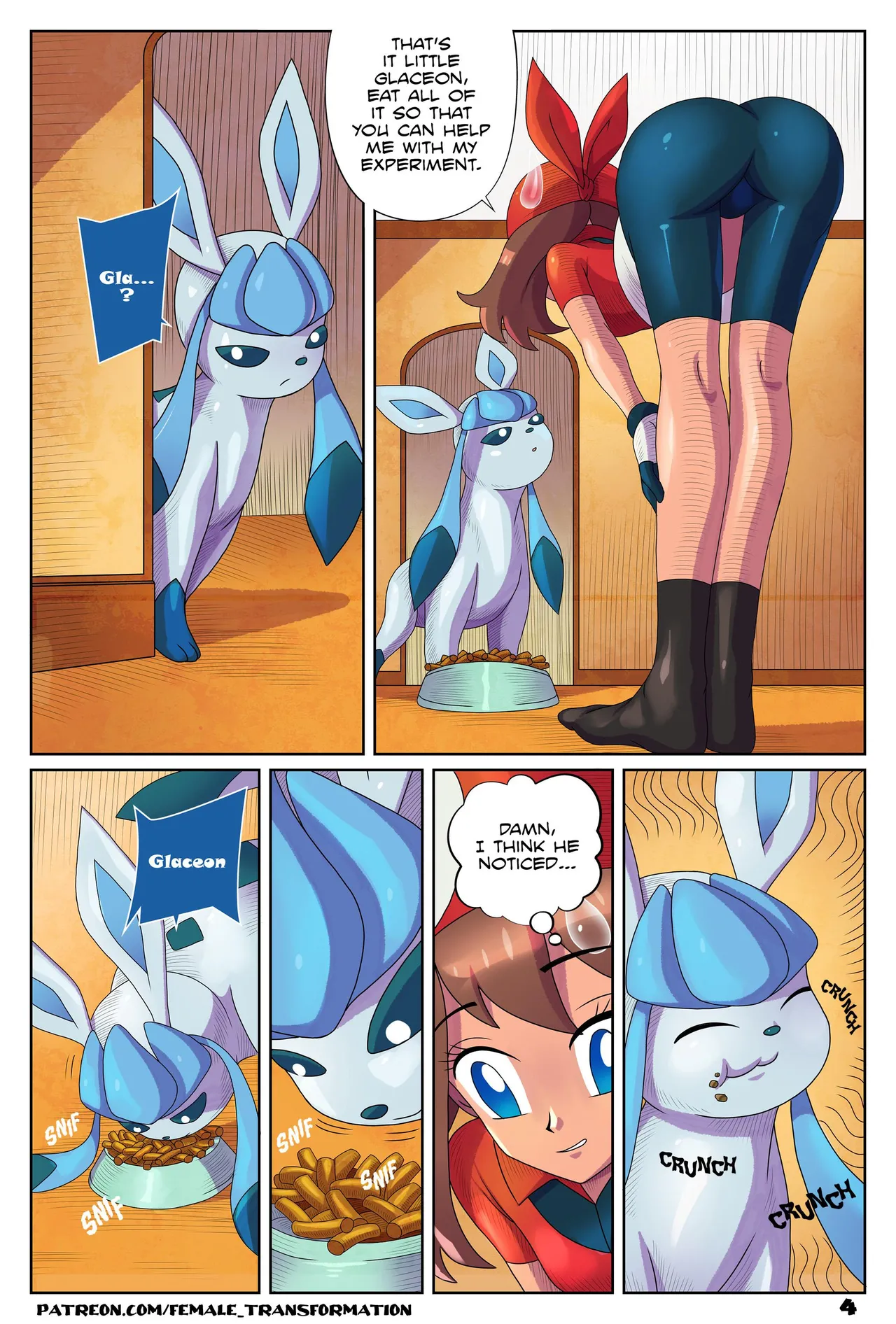 Glaceon's mysterious power page 7 full