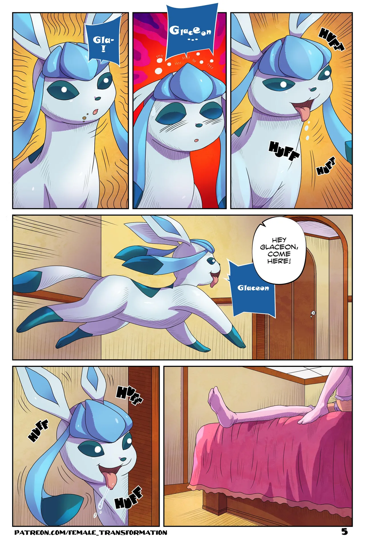 Glaceon's mysterious power page 8 full