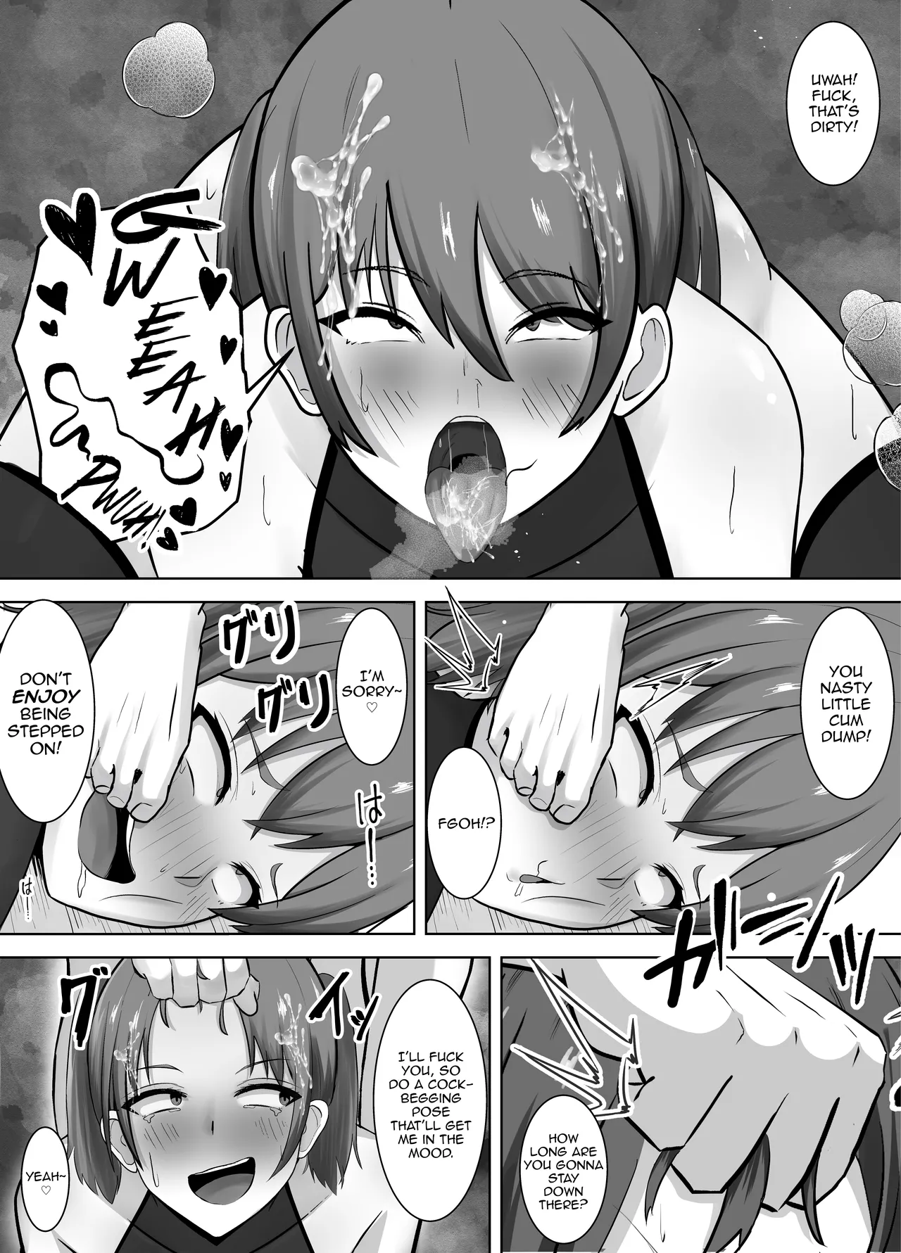 Biyaku ni ochita mesu ♂~ kusuri to seieki ni oboreru daraku-sei katsu ~ page 12 full