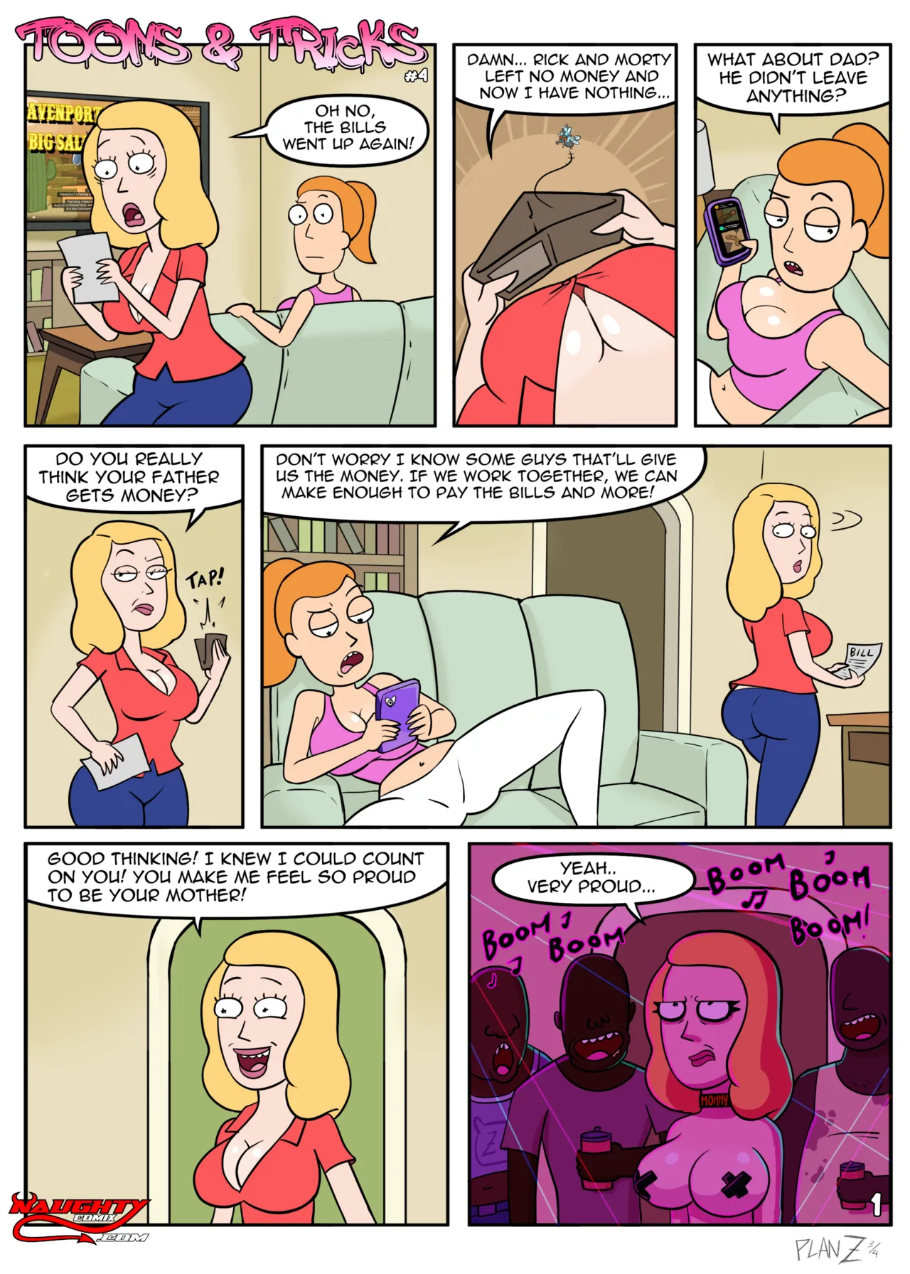 Toons & Tricks #4 page 1 full