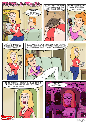 [NaughtyComix (PlanZ34)] Toons & Tricks #4 (Rick and Morty) (Ongoing) cover