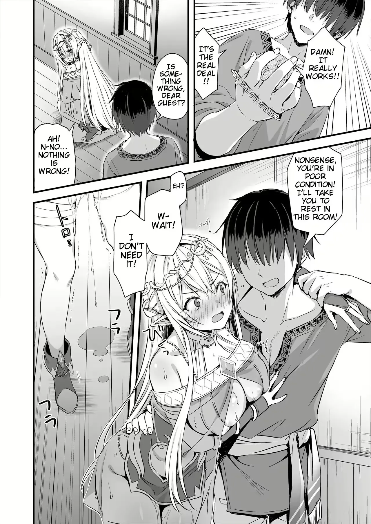 Horny Isekai Elf's Evil Eye page 9 full