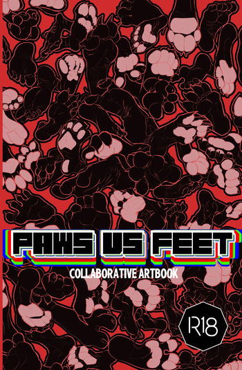 [Various] Paws vs. Feet: Collaborative Artbook cover