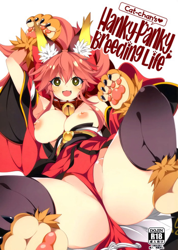 (C102) [Tomato Kanzume (Tomatomato)] Cat-chan Pakopako Tanetsuke Seikatsu | Cat-chan's Hanky-Panky Breeding Life (Fate/Grand Order) [English] [Black Grimoires] [Decensored] cover