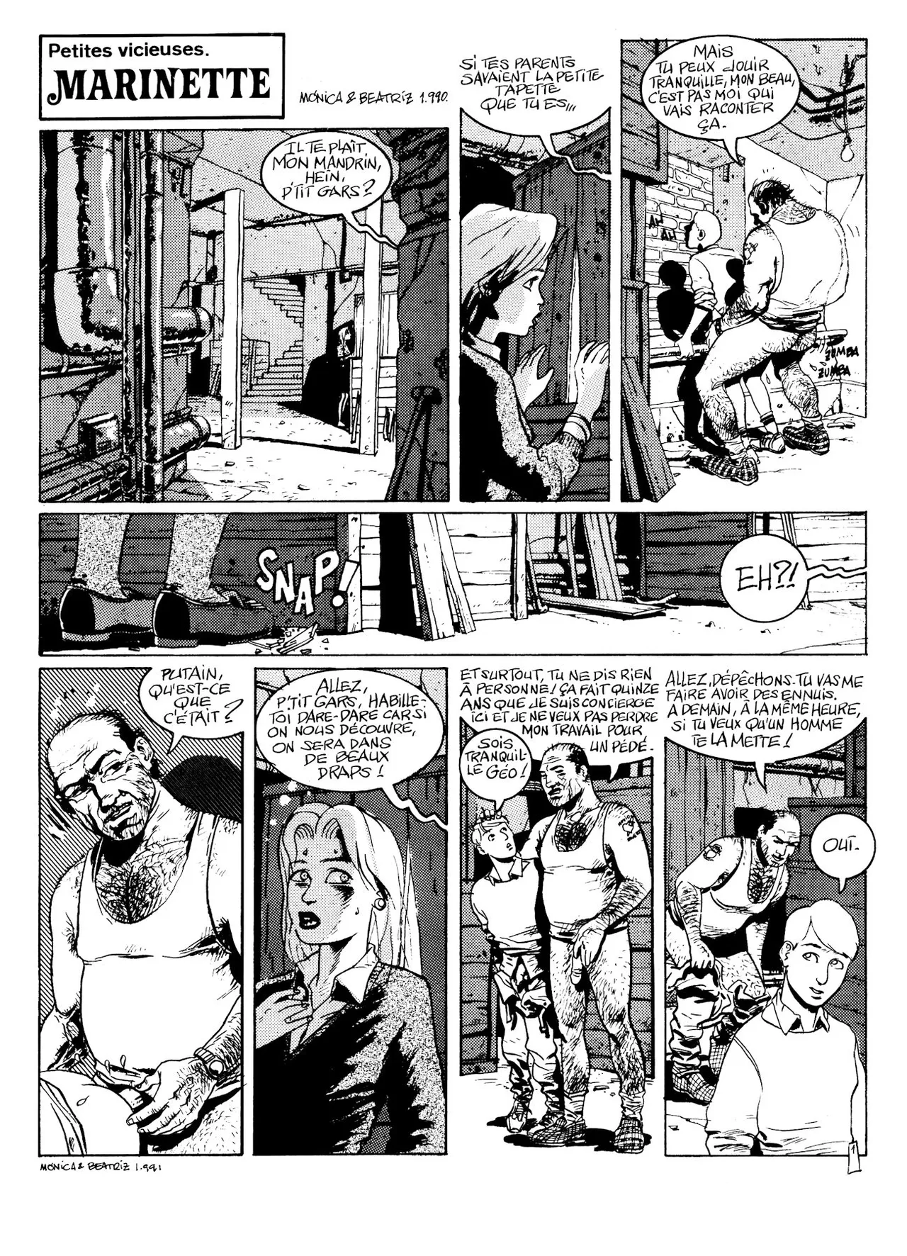 Mónica  & Beatriz  - Petites vicieuses : Marinette page 2 full